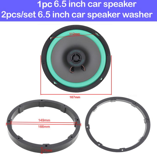 4/5/6.5 Inch 100W Car HiFi Coaxial Speaker Vehicle Door