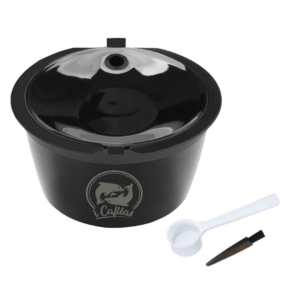 1 Set For Dolce Gusto Coffee Capsule Recyclable-Black