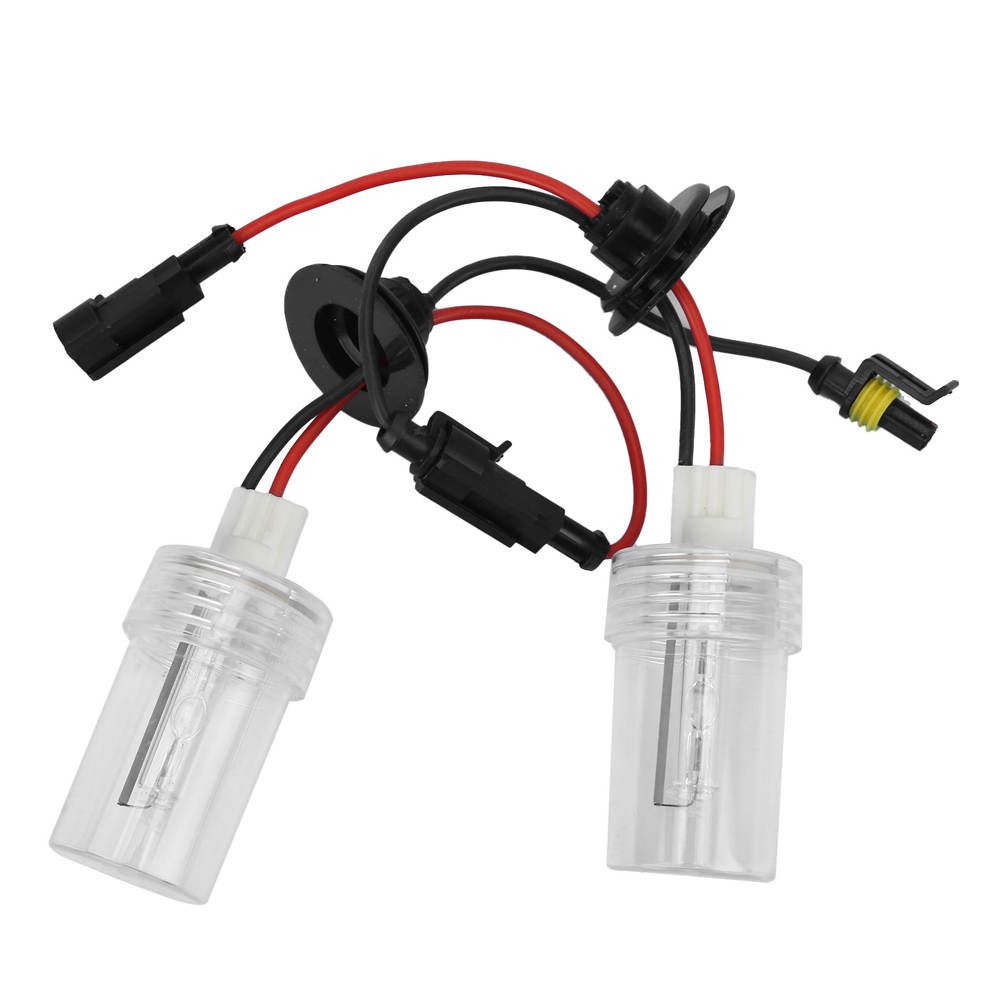 2Pcs Headlight Xenon Bulbs HID Lamp Replacement 100W 8000K