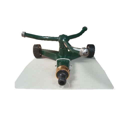 Brass 3-arms Impact Rotating Sprinkler With Connector