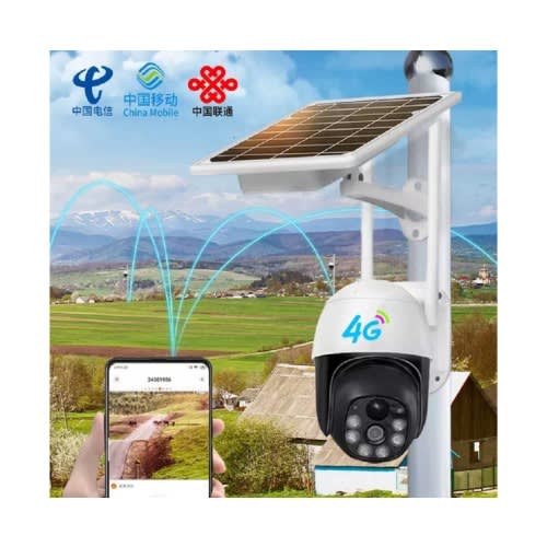 P5 2mp Solar 4g Solar Ptz Camera 4g