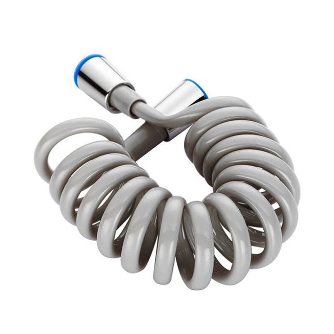 Spring Shower Hose Toilet Bidet  Er Telephone Line Plumbing Hose Nozzles-gray-2.0 M