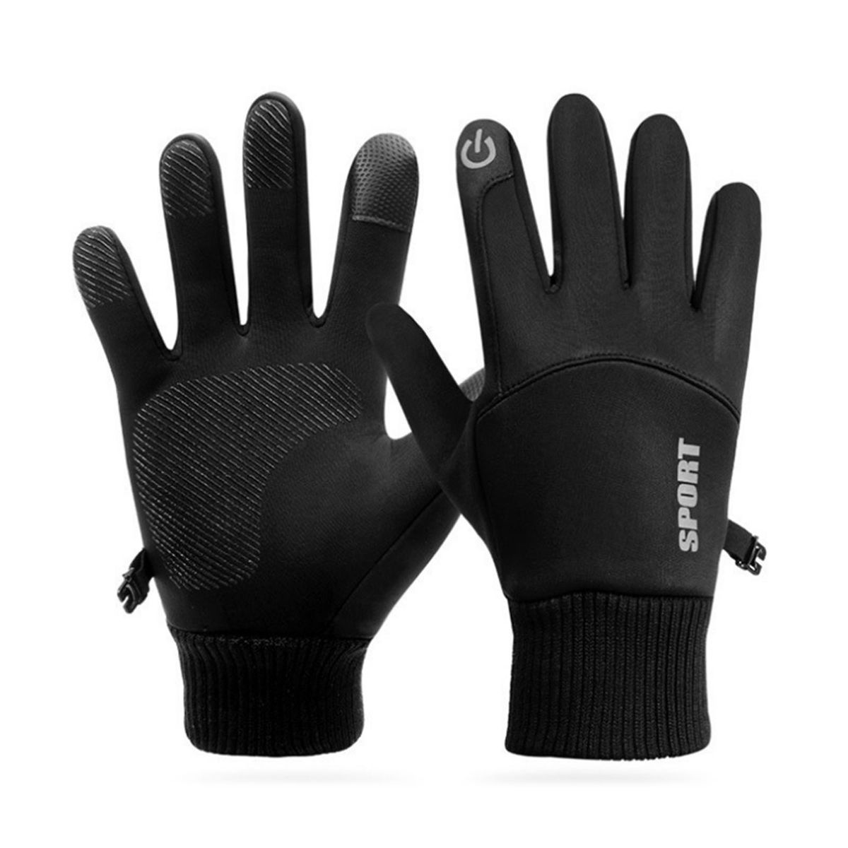 Windproof Cycling Gloves Winter Warm Touchscreen Bicycle