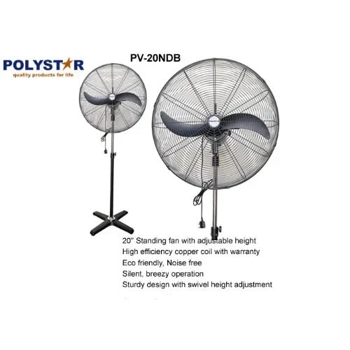 Industrial Fan - Black - 20"