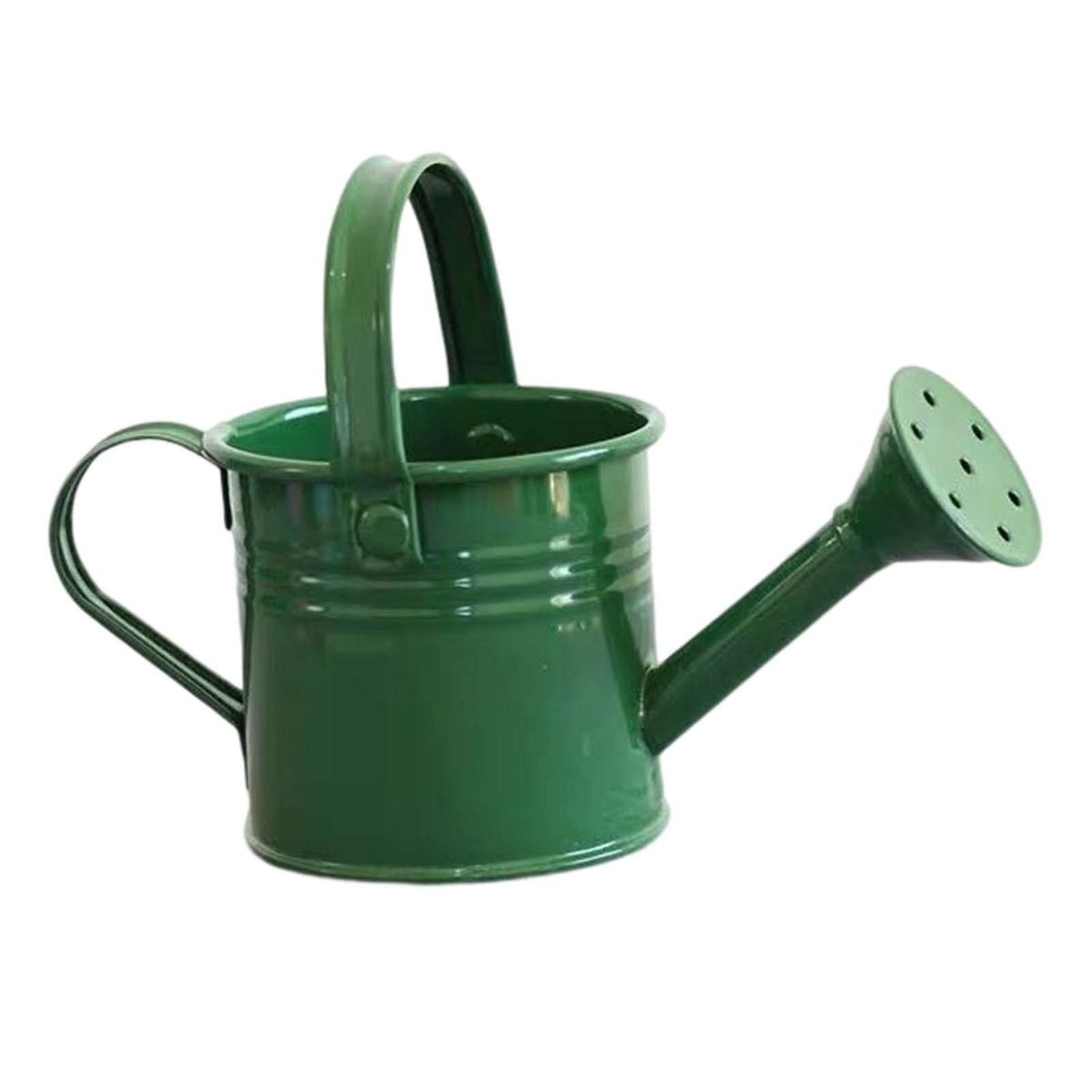 Handle Kettle Flower Planting Pot Watering Can Army Green