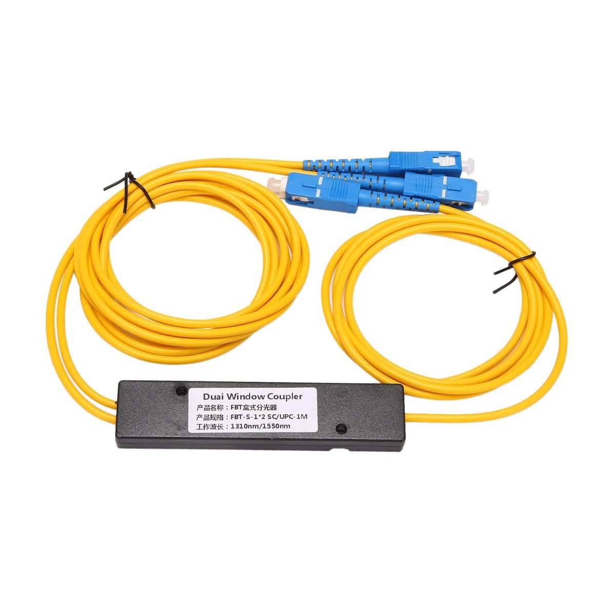 Ftth 1X2 Plc Singlemode Fiber Optical Splitter Optical Coupl