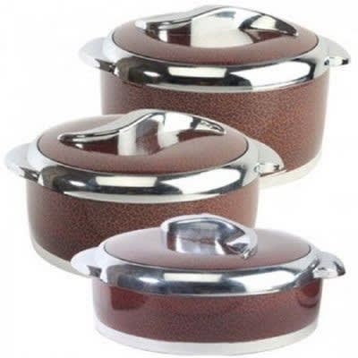 Sweet Insulated Hot Pot - 3 Pieces Set