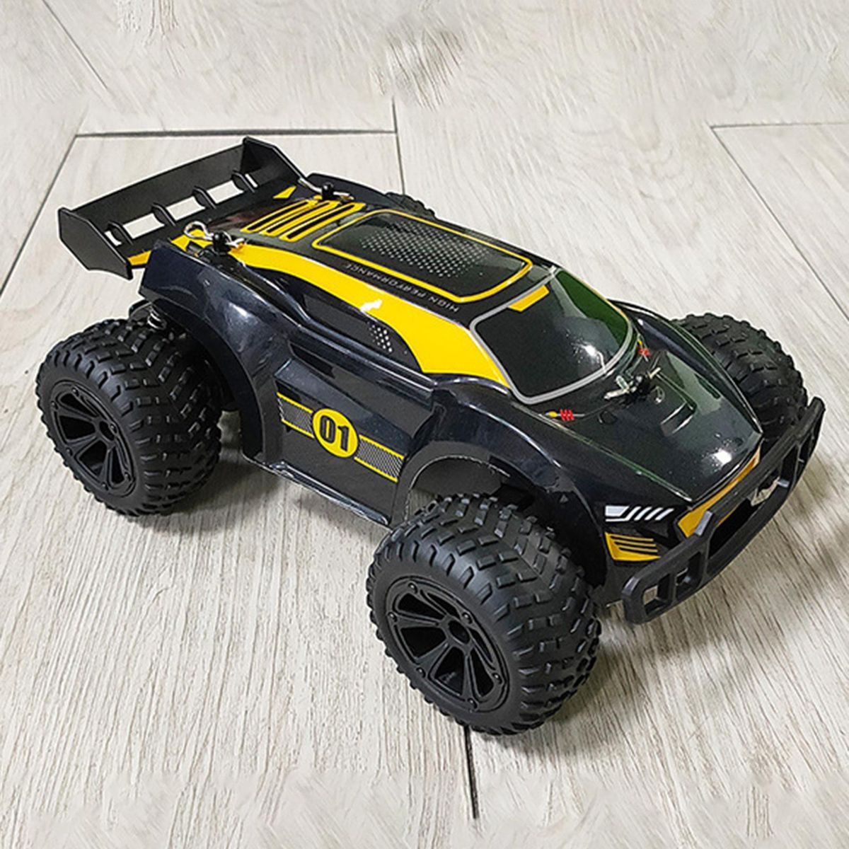 RC Race Car Remote Control Car Off-Road Racing Vehicle Toy Yellow