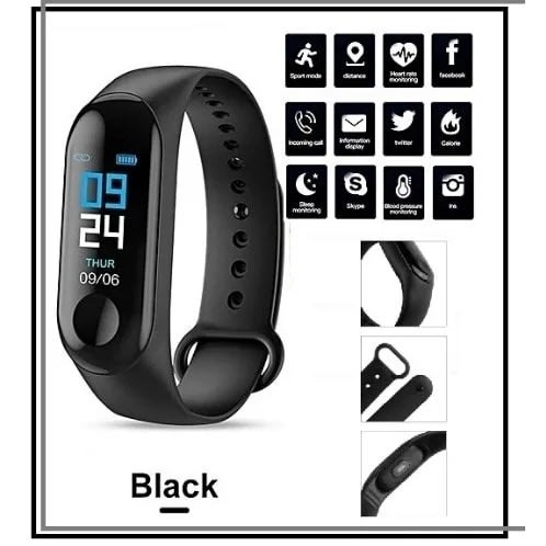 Abs Smartwatch Fitness Tracker - Bp M3