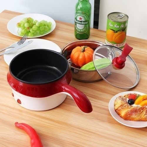 Non Stick Stainless Steel Mini Electric Pot/pan- 18cm