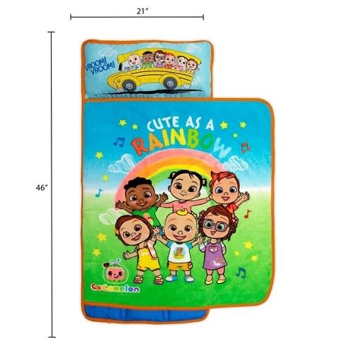 Cocomelon  Toddler Nap Sleeping  Mat Blanket
