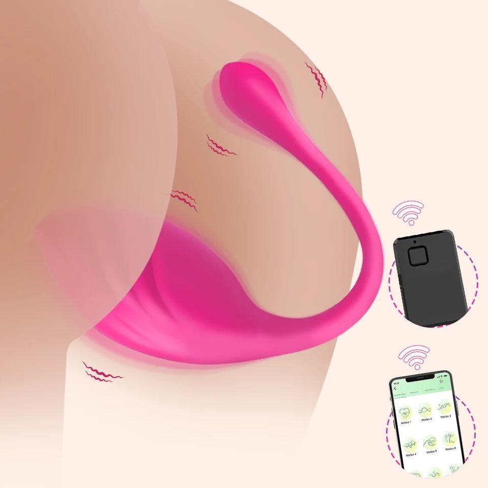 Wireless App Control Bluetooth Enabled Vibrator Remote Sex Toys