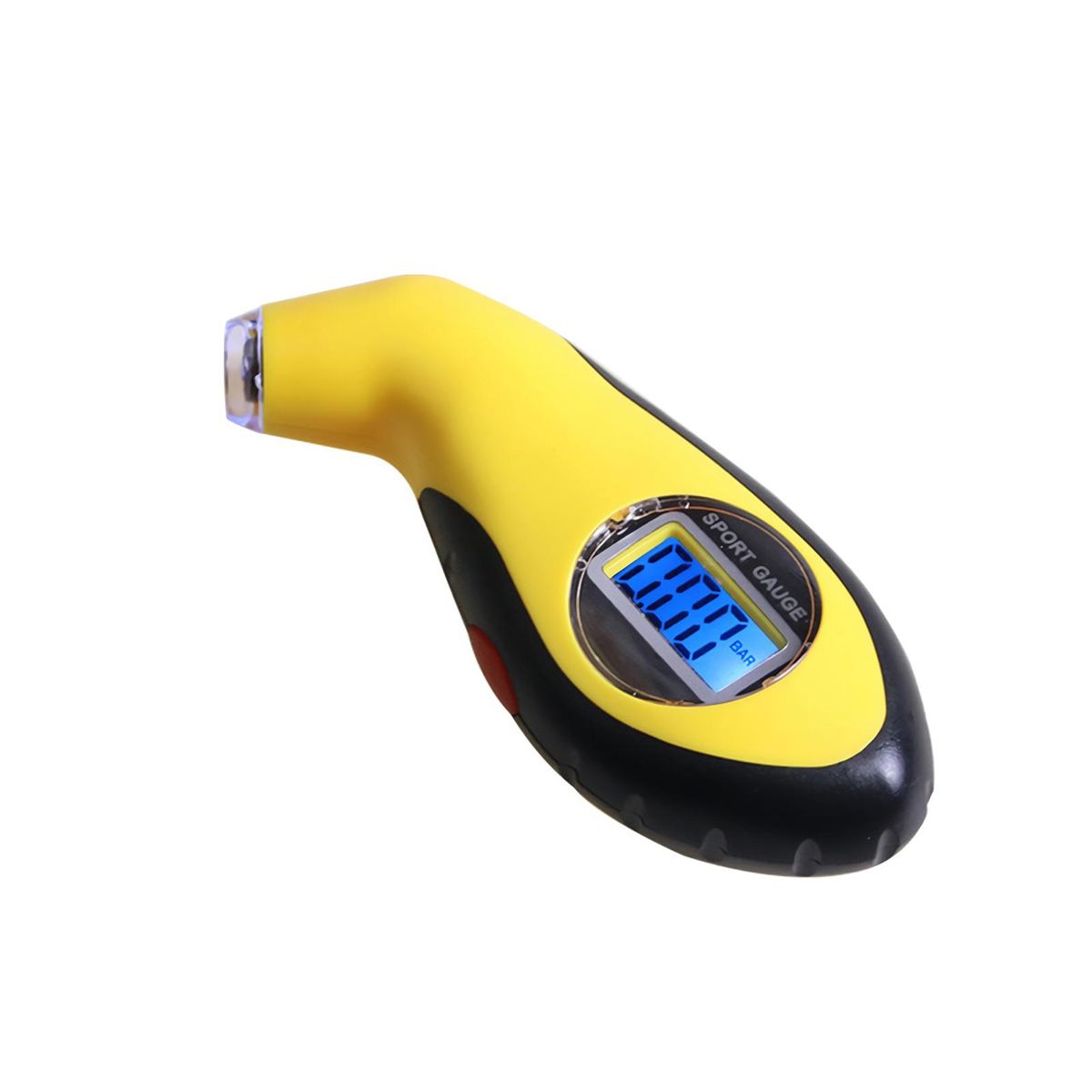 LED Digital Tire Pressure Gauge 0~150 PSI 4 Units Switchable High Precision Vehicle Tire Gauge Handheld Electric Inflation Pressure Monitor for Car Truck Motorcycle Bicycle
