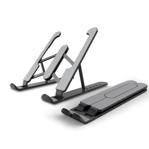6-level Adjustable Aluminum Laptop & Tablet Stand + Holder