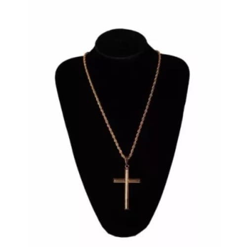 Men's Necklace And Pendant - Gold