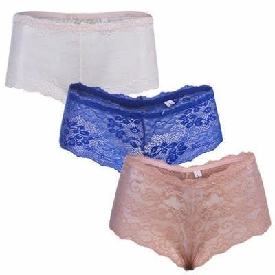 Ladies Lace Panties - Set Of 3