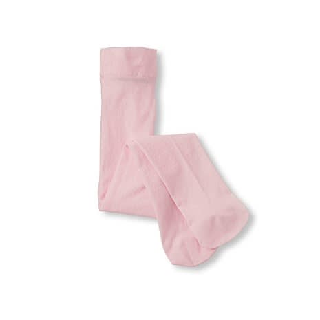 Kids Fibre Light Tight Pop Socks - Shell Pink(sizes Run Small)