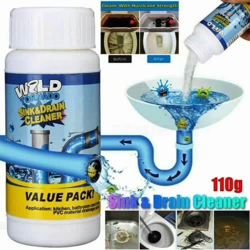 110g Wild Kitchen Sink And Drain Cleaning Powder