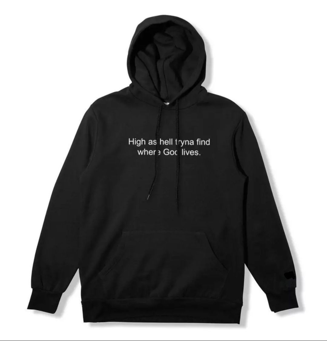 High As Hell Customized Hoodie