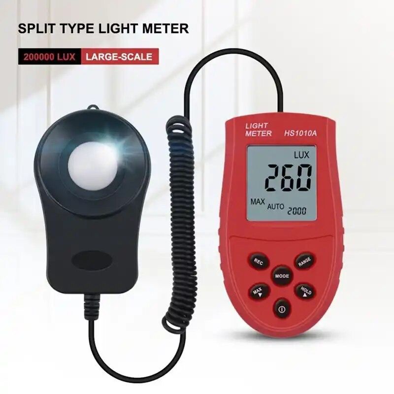 Digital Light Meter  Lux Tester Photometer Photo Detector
