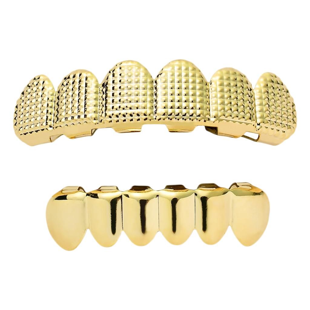 Halloween Open Grills 6 Top And Bottom Grills For Golden
