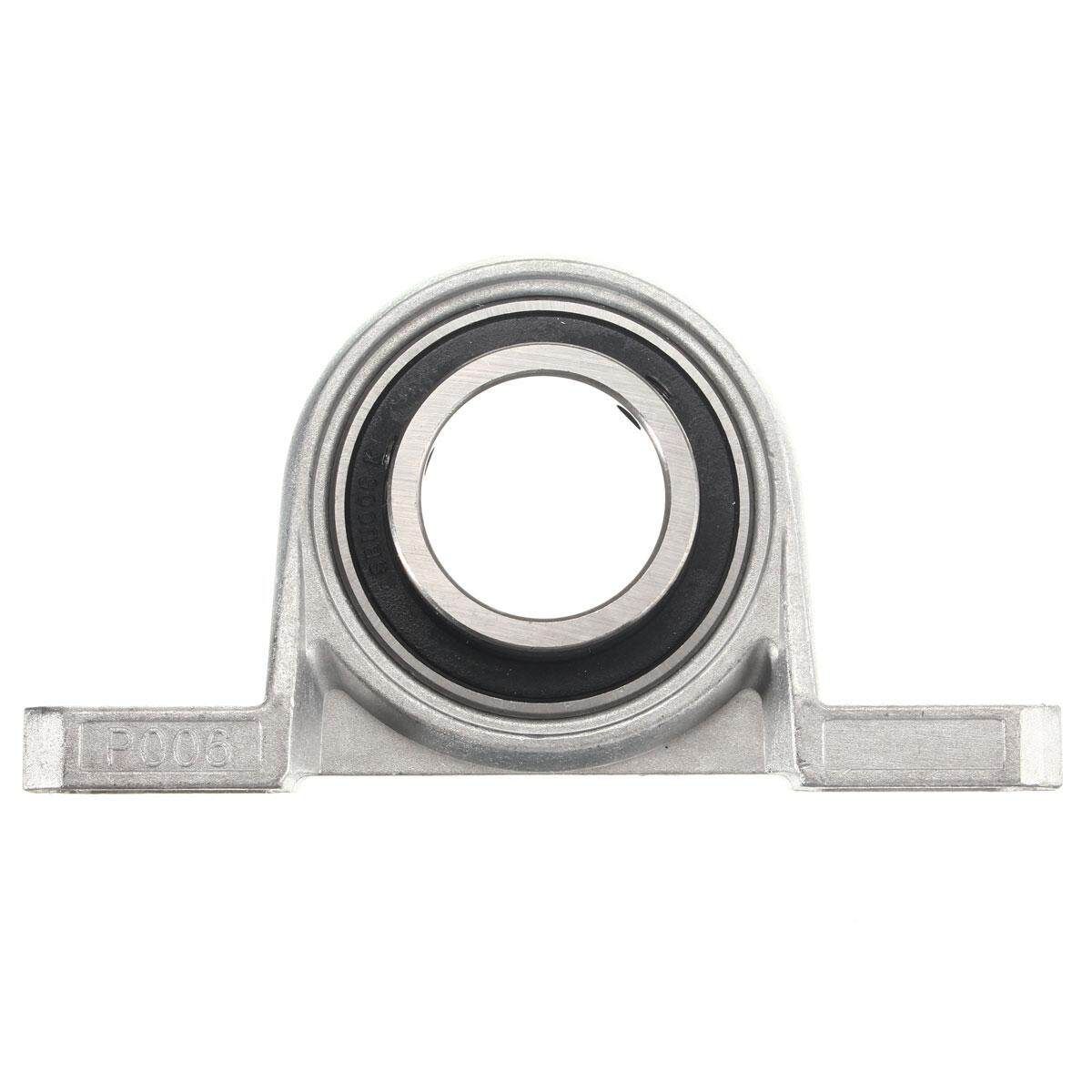 2PCS Dia 30mm Bore Diameter Mounted Bearings Ball Bearing Pillow Block KP006