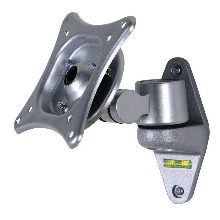 Aluminum Alloy 360 Degree Flexible Rotation 10-24"  LCD TV Wall Mount Ultra-Thin Monitor Holder Rack