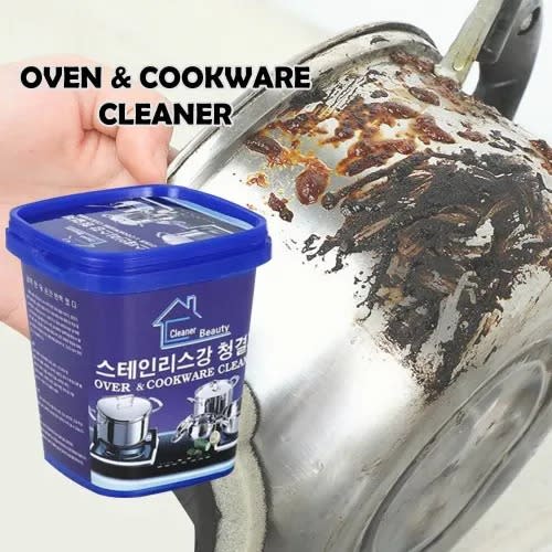 Multifunction Stainless Steel Cookware & Oven Cleaning Paste -500g