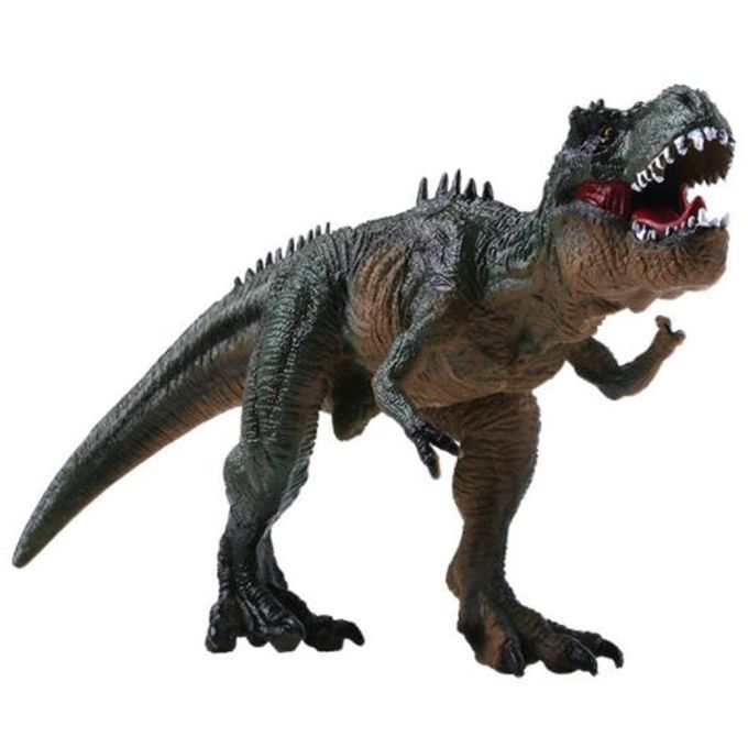 Tyrannosaurus Dinosaur A Tion Figure Hard Rubber Toy With Sound Toys For Boys-Tyrannosaurus Rex-13*30cm