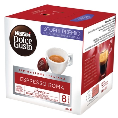 Dolce Gusto Espresso Roma Coffee - 16 Capsule