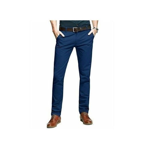 Quality Chinos For Men- Blue