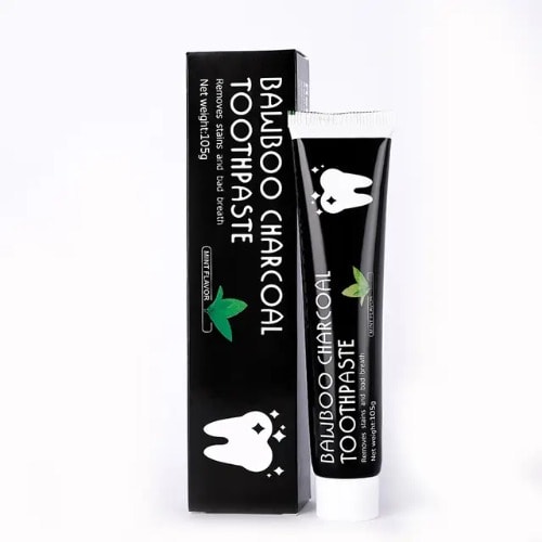 Bamboo Charcoal Toothpaste Removes Stains And Bad Breath- 105g -2 Pieces