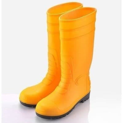 Non - Safety Rubber Rain Boot - Yellow