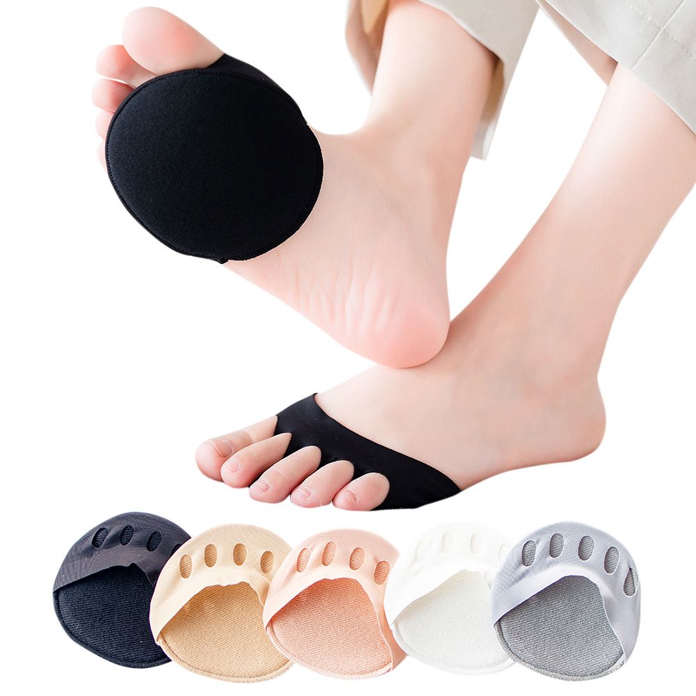 Five Toes Forefoot Pads For Men Women Protector Half Insoles