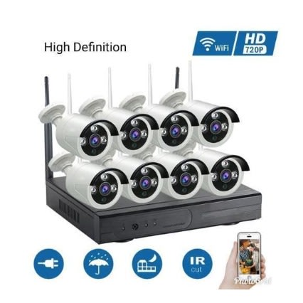 8ch Wireless Cctv System