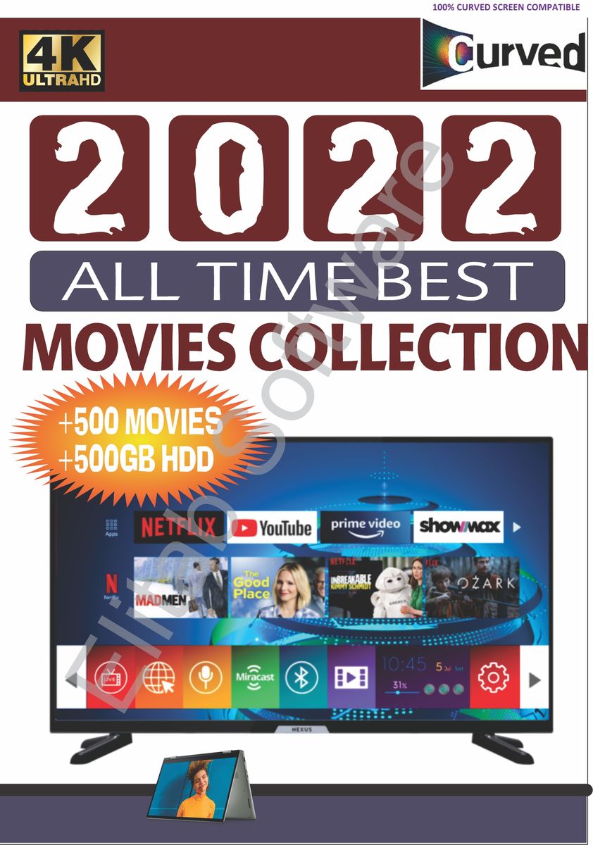Netflix Movies Collection Of All Time To 2022 + 500GB HDD