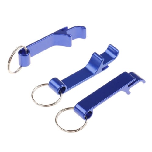 Juvale Key Chain Beer Bottle Opener - Blue