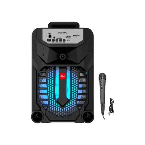 Sing-e Zqs6142 Multimedia Bluetooth Speaker Withe Microphone