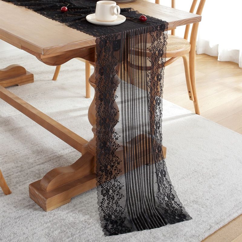Romantic Lace Table Runner Wedding Decoration, Size: 120cm