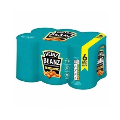 New Tomato Sauce Baked Beans - 415g X6