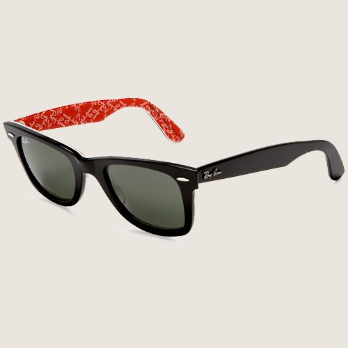 Original Wayfarer Print in - RB2140 - Red