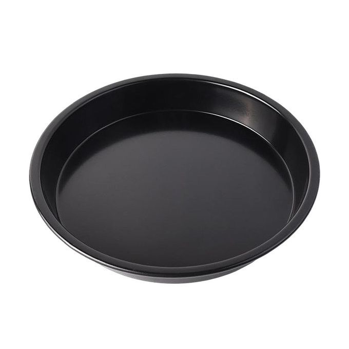 Round Carbon Steel Tin Bake Pan Cakes Pan Pizza Tray 13 Inch Style 2