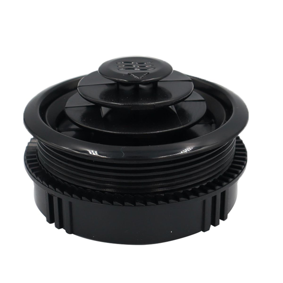Spherical Air Vents Black Round RV Universal Air Conditioning Vents For RV Bus Car Yacht