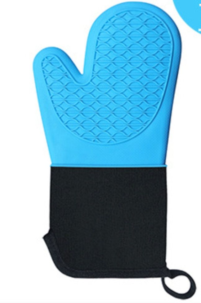 OVEN MITTS HEAT RESISTANT SILICON HAND GLOVES