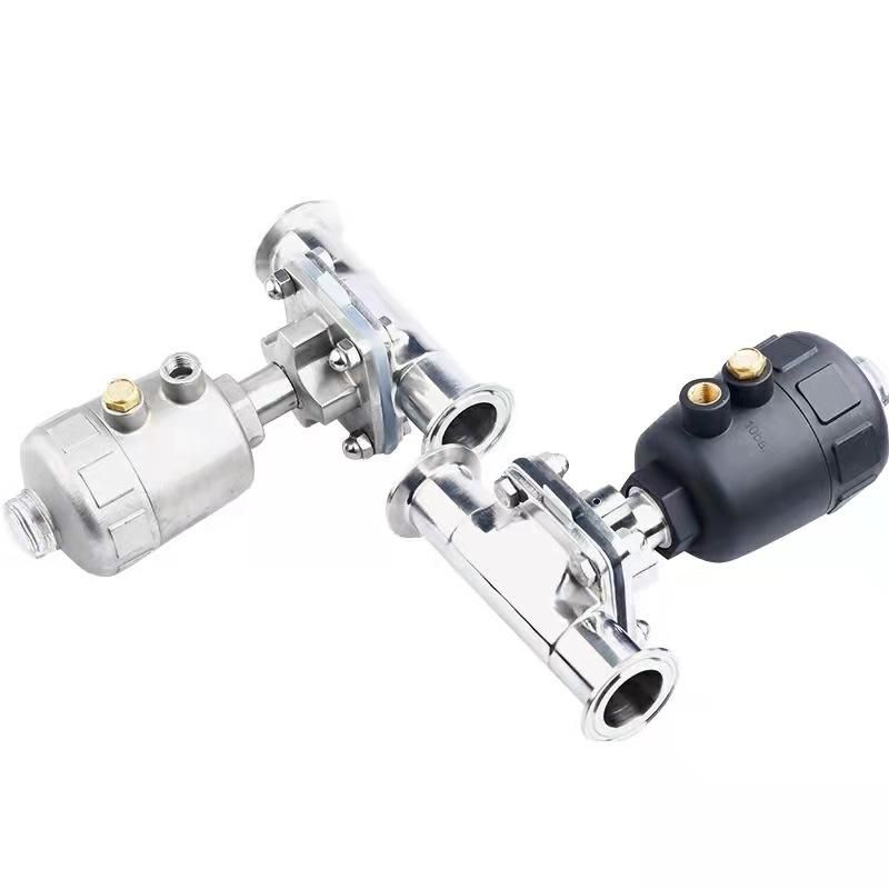 Q458g Stainless Steel Pneumatic Quick Installation Diaphragm Valve Clamp Type Quick Connection Quick Opening Chuck Pneumatic Diaphragm Valve Yasi