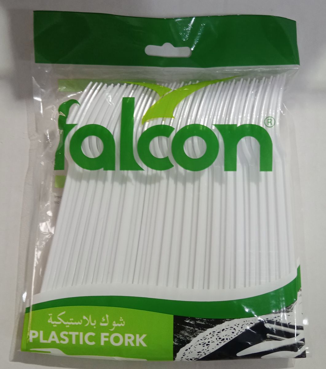 50-Piece Disposable Forks, White