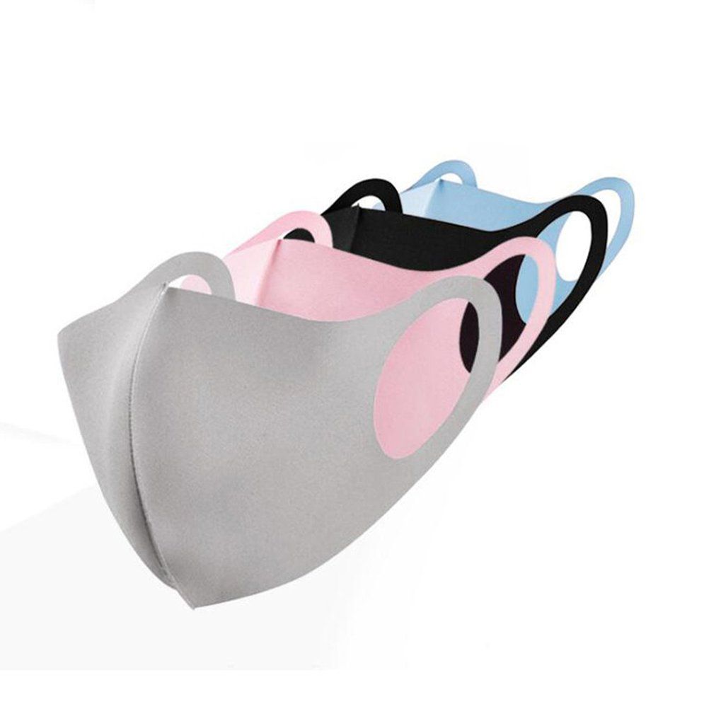 Men'S And Women'S Face Masks Fashion Dust-Proof Anti-Fouling And Anti-Haze Spring And Summer Face Masks Breathable Black Pink Gray Blue
