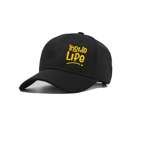 Inside Life Baseball Cap - Black