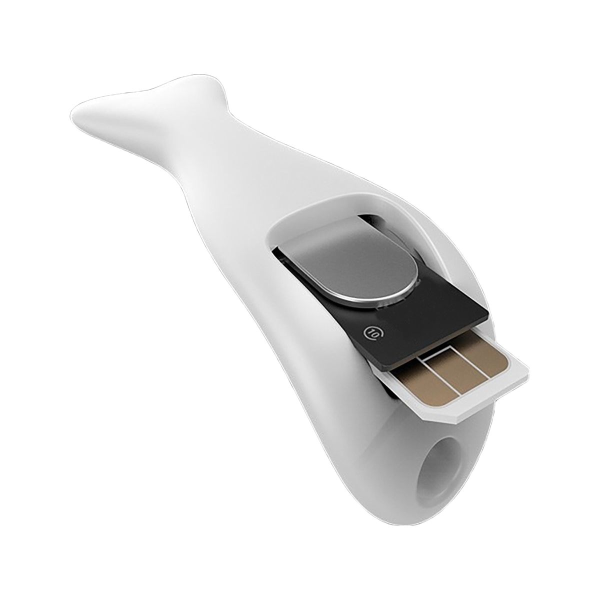 Card Case Phone Chip Remover Sim Card Pin Cover White