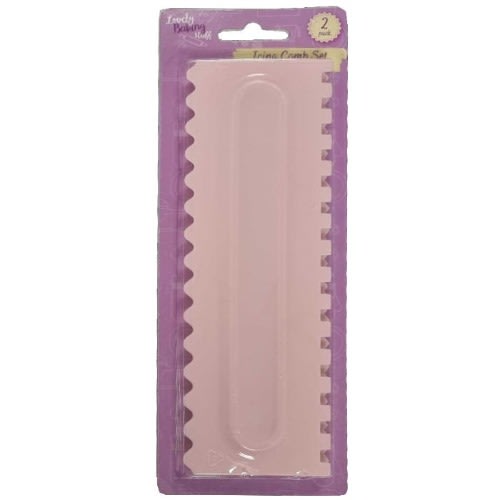 Cake Icing Scrapers 2-pack - Pink